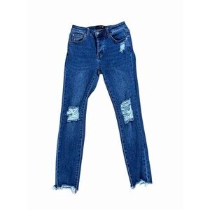 Monkey Ride Jeans Original Vintage Dark Wash Skinny Jeans Women Size 9/29